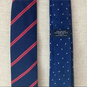 CT Mens Tie - Blue dot